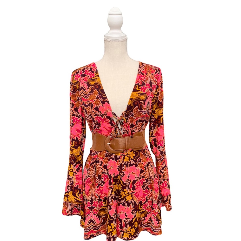 70’s Inspired Romper Shorts